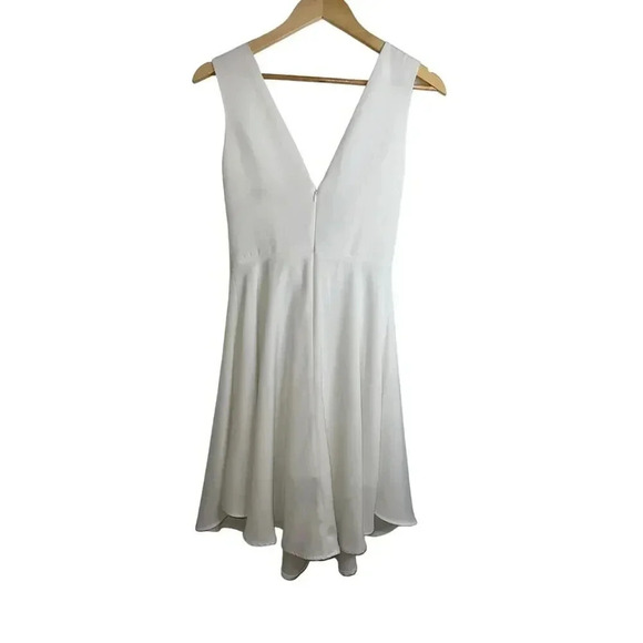 KEEPSAKE Womens Dress Dream On Mini Sleeveless Elegant Stylish Ivory Size XS - Picture 5 of 9